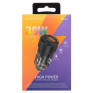 Адаптер автомобильный USB + Type-C 3А QC3.0 18W + PD20W Borofone BZ20 черный
