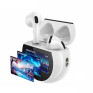 Гарнитура Bluetooth Borofone BW87 TWS, сенс. дисп., белая