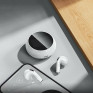 Гарнитура Bluetooth Borofone BW87 TWS, сенс. дисп., белая