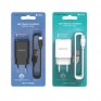Адаптер сетевой с кабелем USB - microUSB 2.1A Borofone BA20A