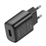 Адаптер сетевой USB 2.4A/12W Hoco C134A, черный