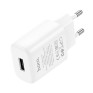 Адаптер сетевой USB 2.4A/12W Hoco C134A, белый