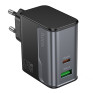 Адаптер сетевой Type-C + USB PD45W / QC3.0 Hoco CS74A