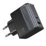Адаптер сетевой Type-C + USB PD45W / QC3.0 Hoco CS74A