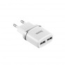 Адаптер 220V->2*USB 2.4A Hoco C12