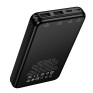 Внешний аккумулятор 10000mAh Hoco J165 (CCC) (in - T,M/out - 2U) черный