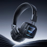 Гарнитура Bluetooth Hoco W72 Earl, RGB (полноразм.,) черная