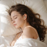 Гарнитура Bluetooth Hoco EQ37 TWS, ANC (вакуумные наушники) молочно-белая
