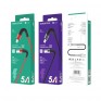 Кабель USB - Type-C 1м Borofone BX32  3А/18W, нейлон, черный