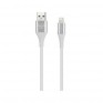 Кабель USB- lightning SmartBuy 1м 2A рез.оплетка (iK-512ERGbox)