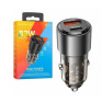 Адаптер автомобильный USB + Type-C 3А QC3.0 18W + PD65W Borofone BZ20A