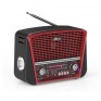 Радиоприемник Ritmix RPR-050 RED (Fm/USB/microSD/220V/2*R20) (15х21х8см)