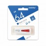 Флэш-диск SmartBuy 64GB USB 3.0 Iron белый / красный