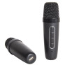 Колонка портативная B52 Karaoke Box, 10Вт, 2 микроф., черная