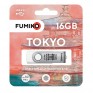 Флэш-диск Fumiko 16GB USB 2.0 Tokyo белый