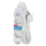 Удлинитель Smartbuy (3 роз.,7м, выключ., заземл., 16А) New SBE-16-3-07m-ZS
