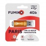 Флэш-диск Fumiko 4GB USB 2.0 Paris оранжевый