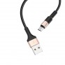 Кабель USB - microUSB Hoco X26 1м 2А ткань
