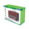 Радиоприемник Ritmix RPR-050 RED (Fm/USB/microSD/220V/2*R20) (15х21х8см)