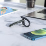 Bluetooth моно-гарнитура Hoco S19 серый металл