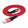 Кабель USB - Type-C 1м Hoco X38  3А/18W, ткань