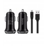 Адаптер автомобильный 2*USB 2.1A Hoco Z1