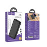 Внешний аккумулятор 20000mAh Hoco J128A (in - T,M/out - 2U) черный