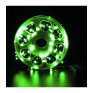 Уличная гирлянда "Нить" 500LED, 44м, зеленая, (матов), чер.шнур, 8 реж., до -30