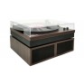 Виниловый проигрыватель Ritmix LP-340B Dark wood, 2 колонки, Bluetooth