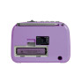 Радиоприемник Ritmix RPR-033 (Fm/BT/USB/microSD/акб.18650) лавандов(14х8х9,5см)