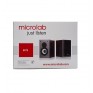 Колонки Microlab 2.0 B72, 24Вт, 220v, черные