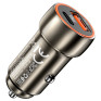 Адаптер автомобильный USB + Type-C 3А QC3.0 18W + PD20W Hoco Z46A