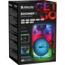 Колонка портативная Defender Boomer 12, 15Вт, 1*8" LED подсв. всего корп. 65412