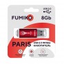 Флэш-диск Fumiko 8GB USB 2.0 Paris красный