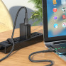 Кабель USB - Type-C Hoco U110 1,2м 3А нейлон