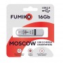 Флэш-диск Fumiko 16GB USB 2.0 Moscow белый