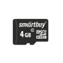 Карта памяти microSDHC SmartBuy 4Gb Class 10 без адаптеров