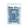 Флэш-диск Mirex 64Gb USB 2.0 UNIT голубой