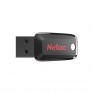 Флэш-диск Netac 8GB USB 2.0 U197 mini черный/красный