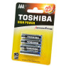 Батарейка Toshiba LR6 High Power Alkaline BL 4/48/192