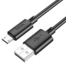 Кабель USB - microUSB Hoco X88 1м 2,4А ПВХ