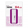 Флэш-диск Mirex 64Gb USB 2.0 LINE белый