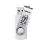 Флэш-диск Fumiko 64GB USB 2.0 Tokyo белый