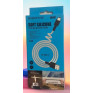 Кабель USB - Type-C 1м Borofone BX31  3А/18W, силикон, черный