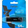 Флэш-диск Netac 64GB USB 3.0 U336 с аппаратной защитой от записи черный