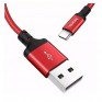 Кабель USB- Type-C Hoco X14 2м 3А ткань