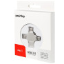 Флэш-диск SmartBuy 32GB USB 3.0/3.1 MC15 MetalQuad (Light+micro+T-C)