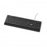 Клавиатура Ritmix RKB-107 USB черная, Slim style