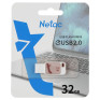 Флэш-диск Netac 32GB USB 2.0 UA31 розовый