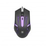 Мышь Defender MB-600L Flash USB, игровая, 7 цв. подсв., черная 52600